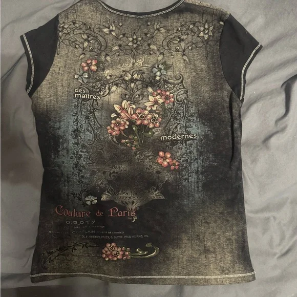 Blue Canoe Couture Paris Tee - Picture 2 of 3